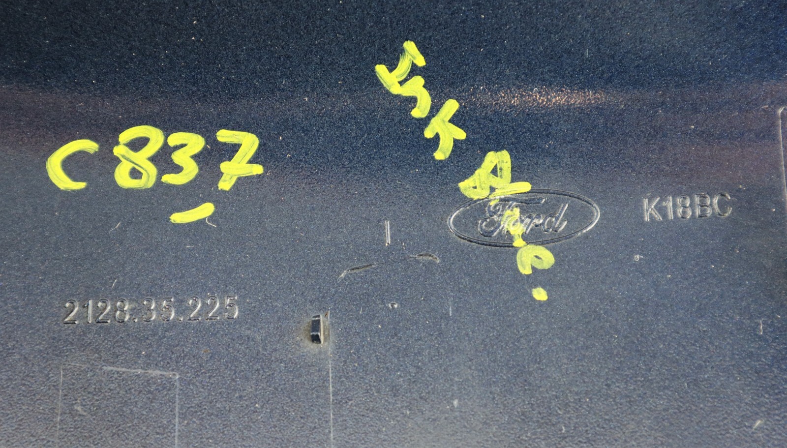 Ford Mondeo-III MK3 Facelift (04-07) Left Side Door Mirror Cover Met Ink Blue - Image 5