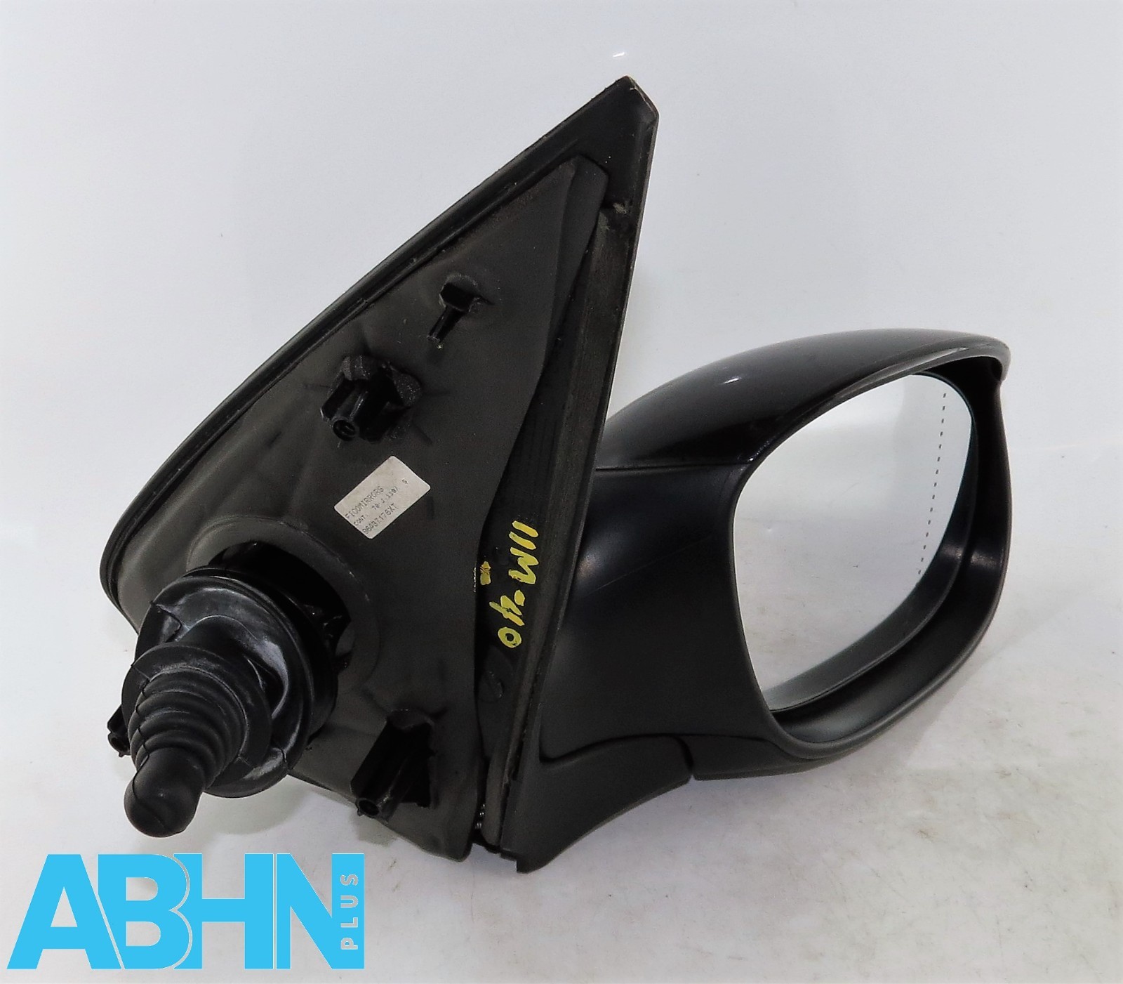 Peugeot 206 (02-09) Hatch SW Right Side Manual Wing Door Mirror Black 96437176XT - Image 2
