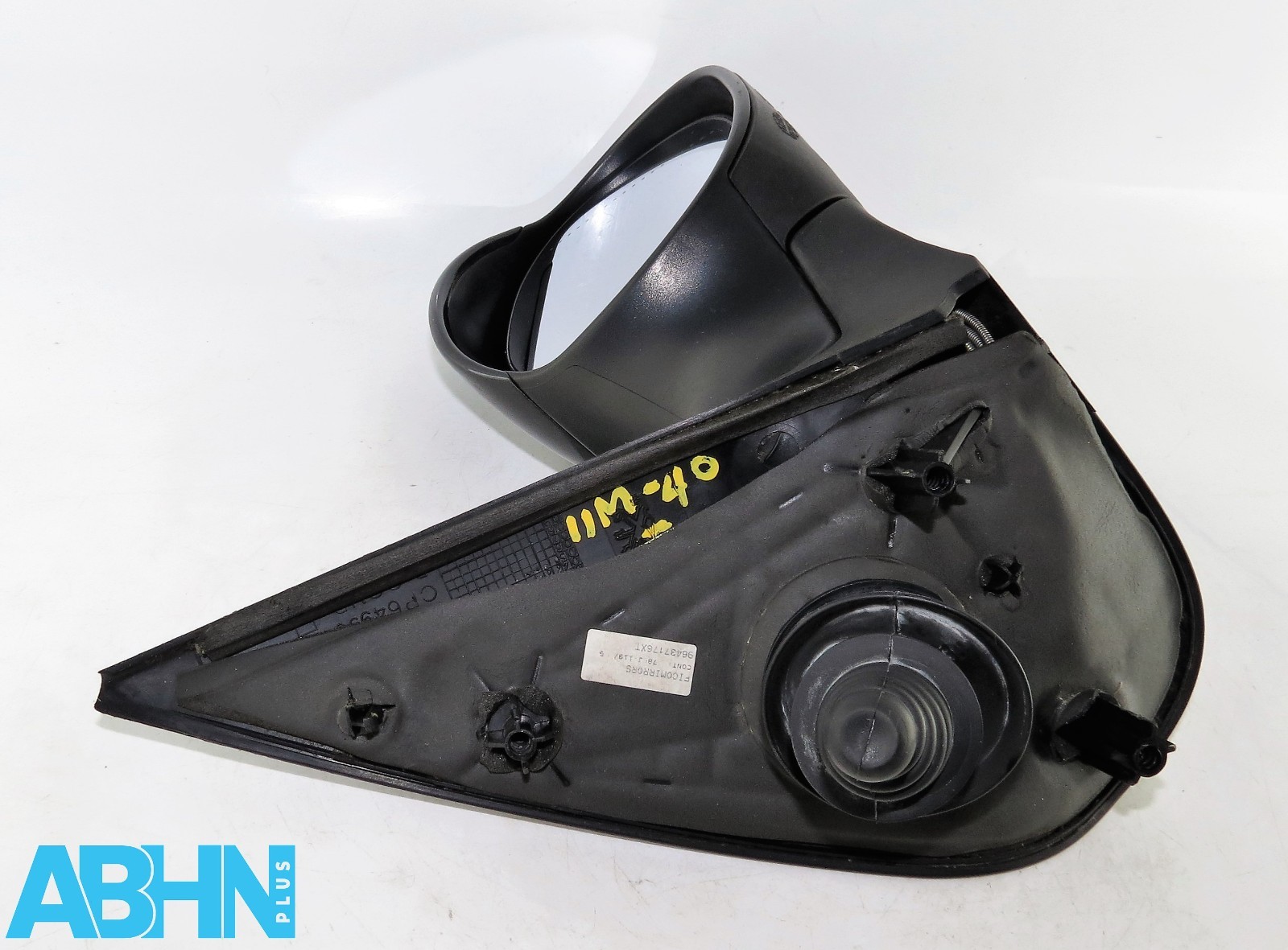 Peugeot 206 (02-09) Hatch SW Right Side Manual Wing Door Mirror Black 96437176XT - Image 7