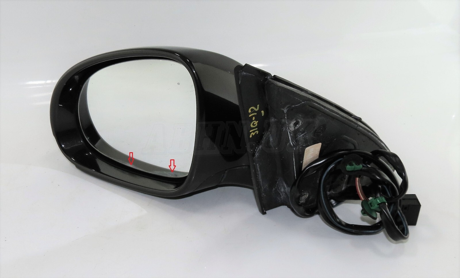 VW Passat B6 3C2 3C5 (05-11) Left Side Electric Heated Door Mirror Grey-Brownish - Image 2