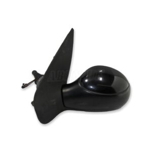 Peugeot 206 (02-09) Left Side Manual Door Mirror Black 96480979XT + Temp Sensor