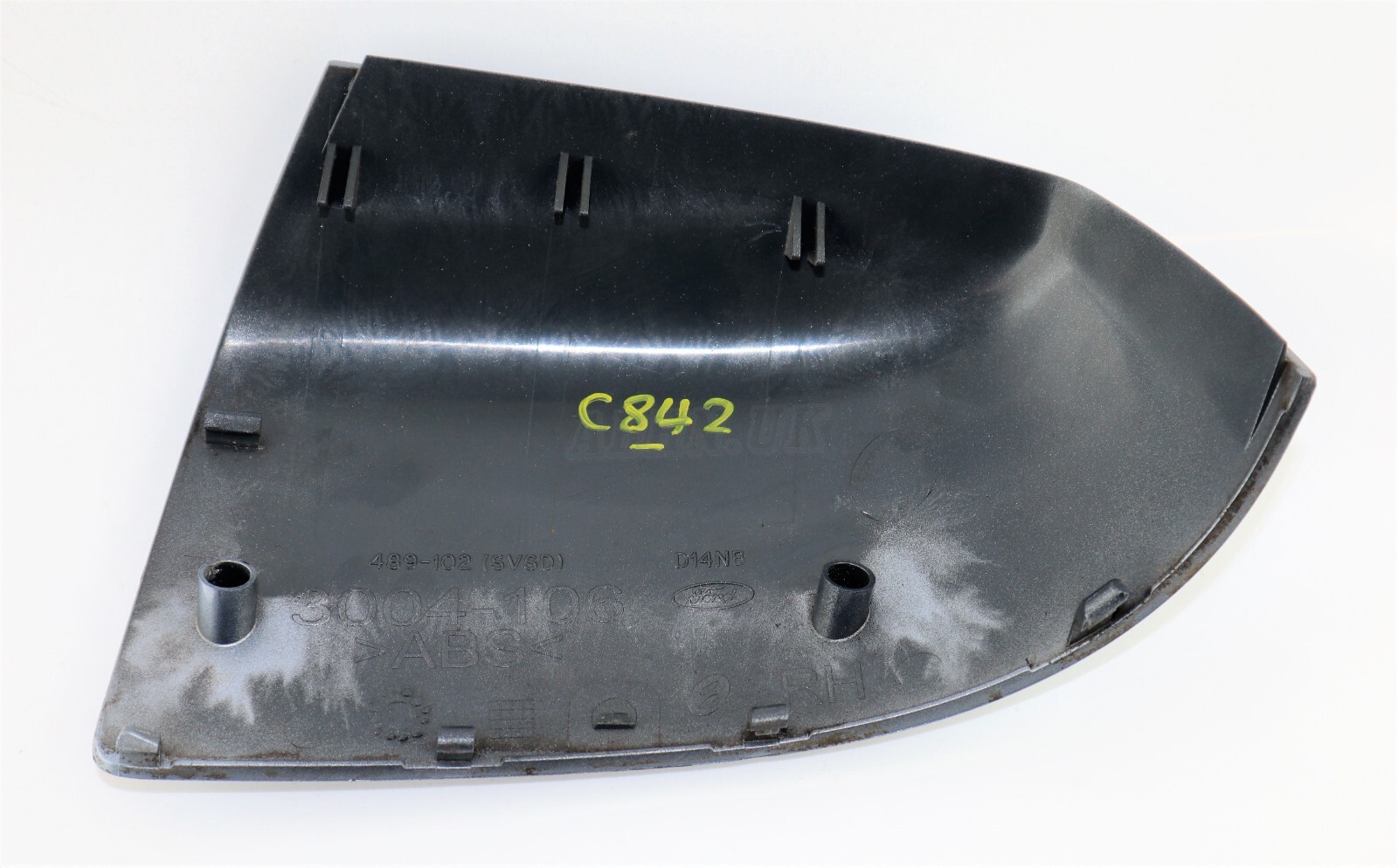 Ford Focus-C-Max (03-08) Right Side Door Mirror Cover 3004-106 Machine Silver - Image 5