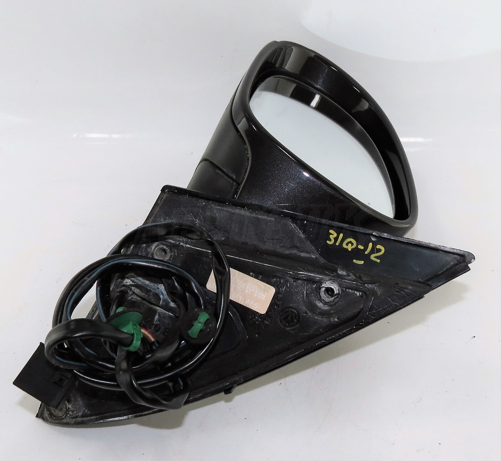 VW Passat B6 3C2 3C5 (05-11) Left Side Electric Heated Door Mirror Grey-Brownish - Image 7