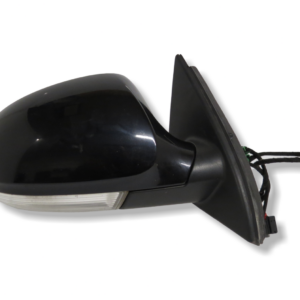 VW Passat B6 3C2 3C5 (05-11) Right Side Electric Heated Door Mirror Magic Black