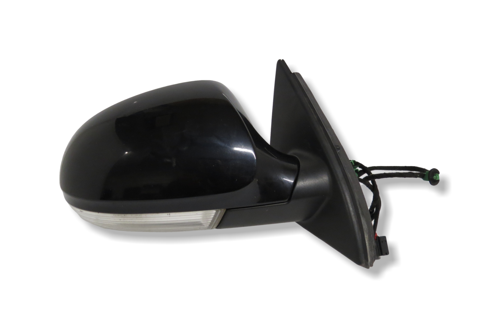 VW Passat B6 3C2 3C5 (05-11) Right Side Electric Heated Door Mirror Magic Black