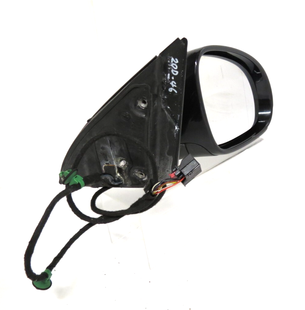 VW Passat B6 3C2 3C5 (05-11) Right Side Electric Heated Door Mirror Magic Black - Image 2