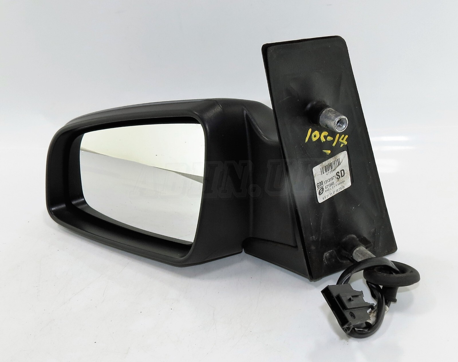 Vauxhall Zafira B /05-09 Left Side Electric Door Mirror 13131971 Moonland Silver - Image 2