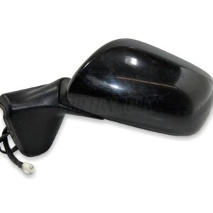 Toyota Auris E15 Hatch (06 - 12) Left Side Electric Heated Door Mirror Met Black