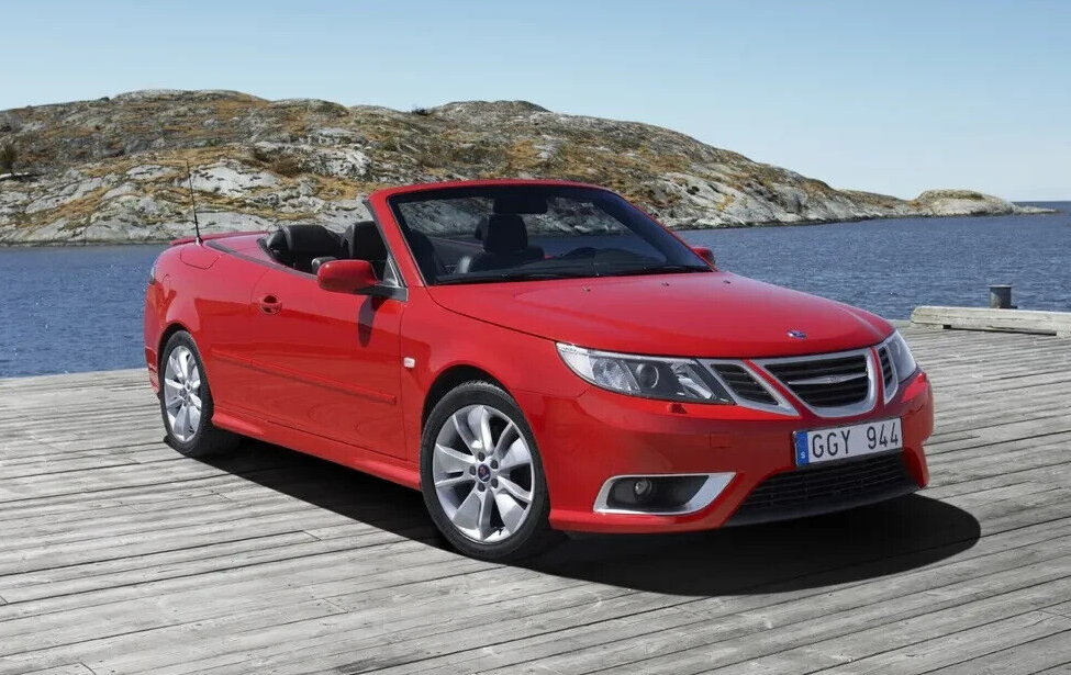 Saab 9-3 93 /04-12 Convertible Electric Heated Left Wing Mirror Silver 50145 - Image 3