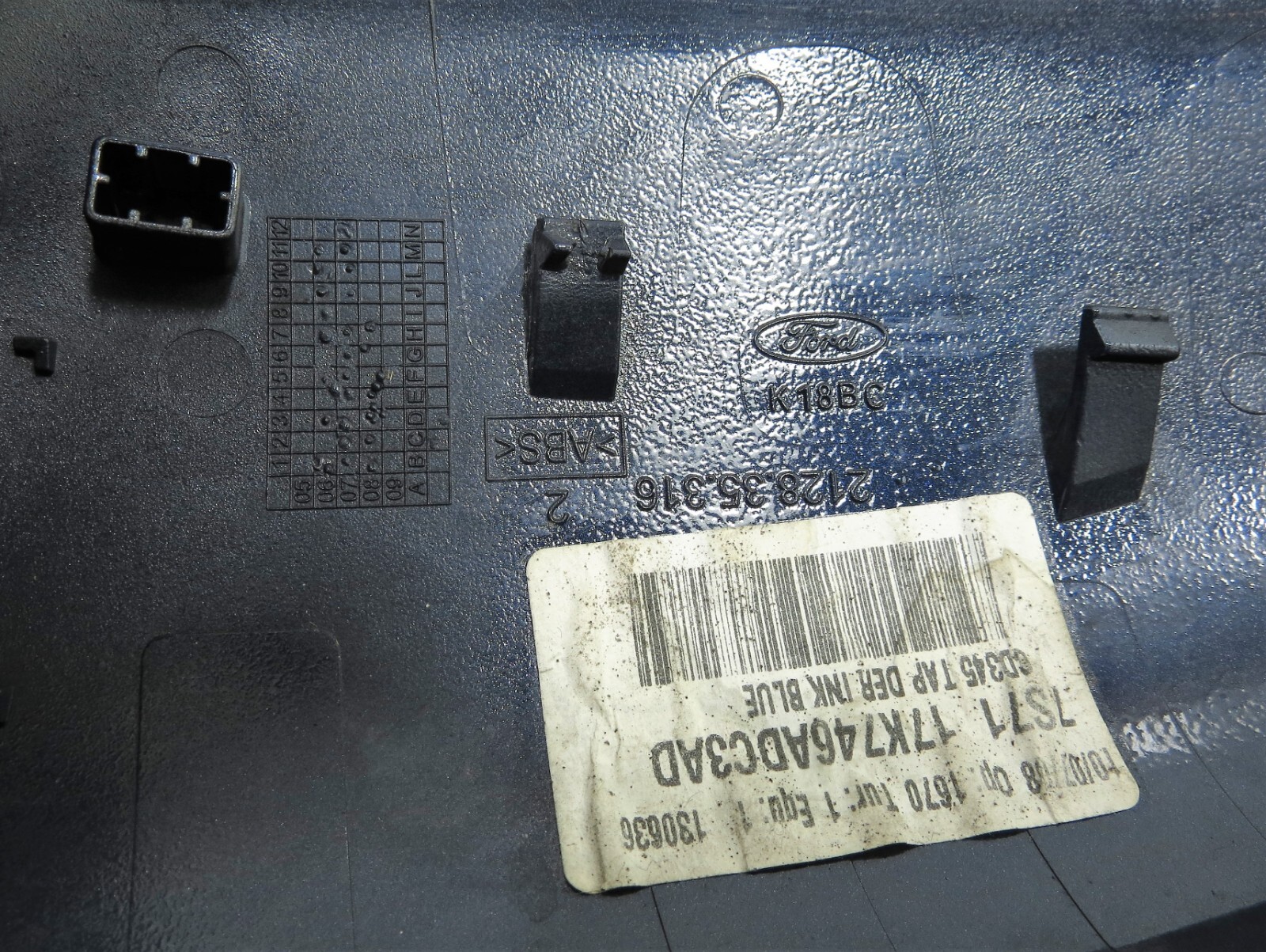 Ford Mondeo MK4 (08-15) Right Side Door Mirror Cover Met Ink Blue 7S71-17K746-AD - Image 13