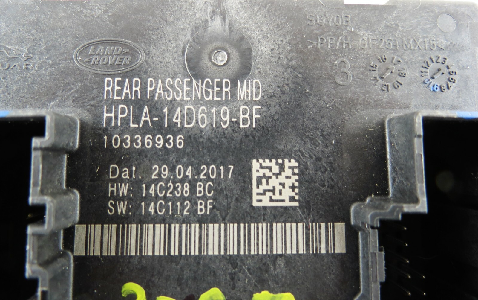 Land Rover Discovery 5 L462 /15-22 Rear Passenger Door MID Module HPLA-14D619-BF - Image 8