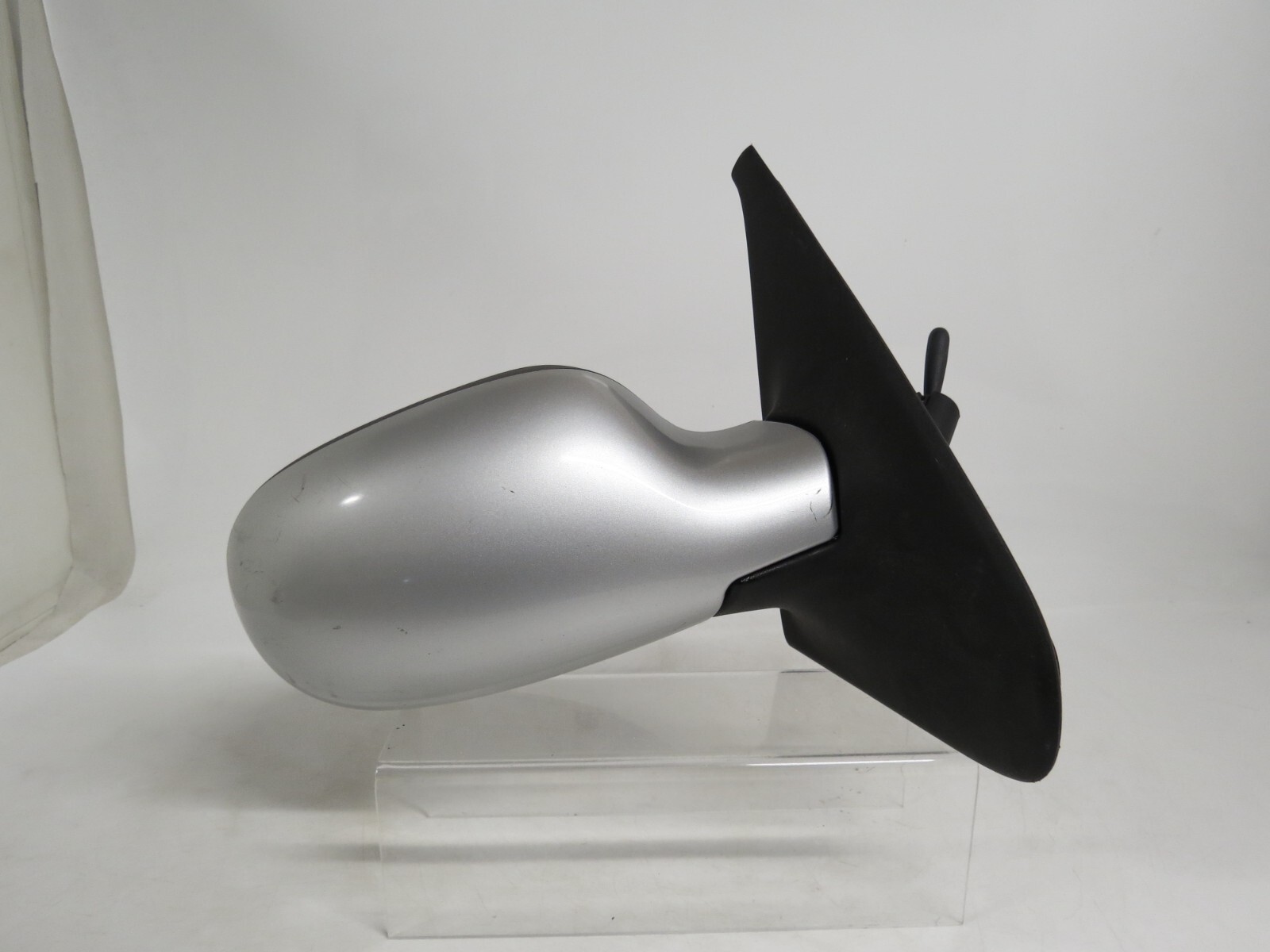 Renault Clio II MK2 (01-06) Right Side Manual Adjustable Door Mirror Met Silver - Image 7