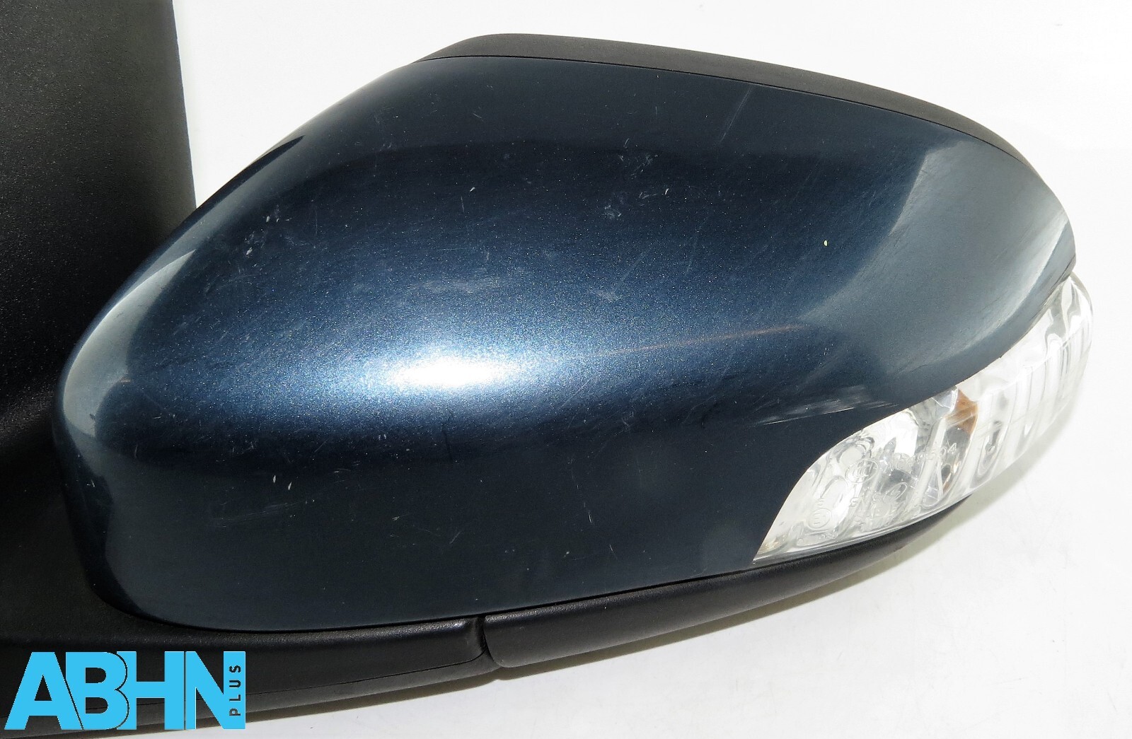 Volvo S40 V50 MK2 (07-09) Left Side Electric Heated Wing Mirror Met Blue 8-Wires - Image 4
