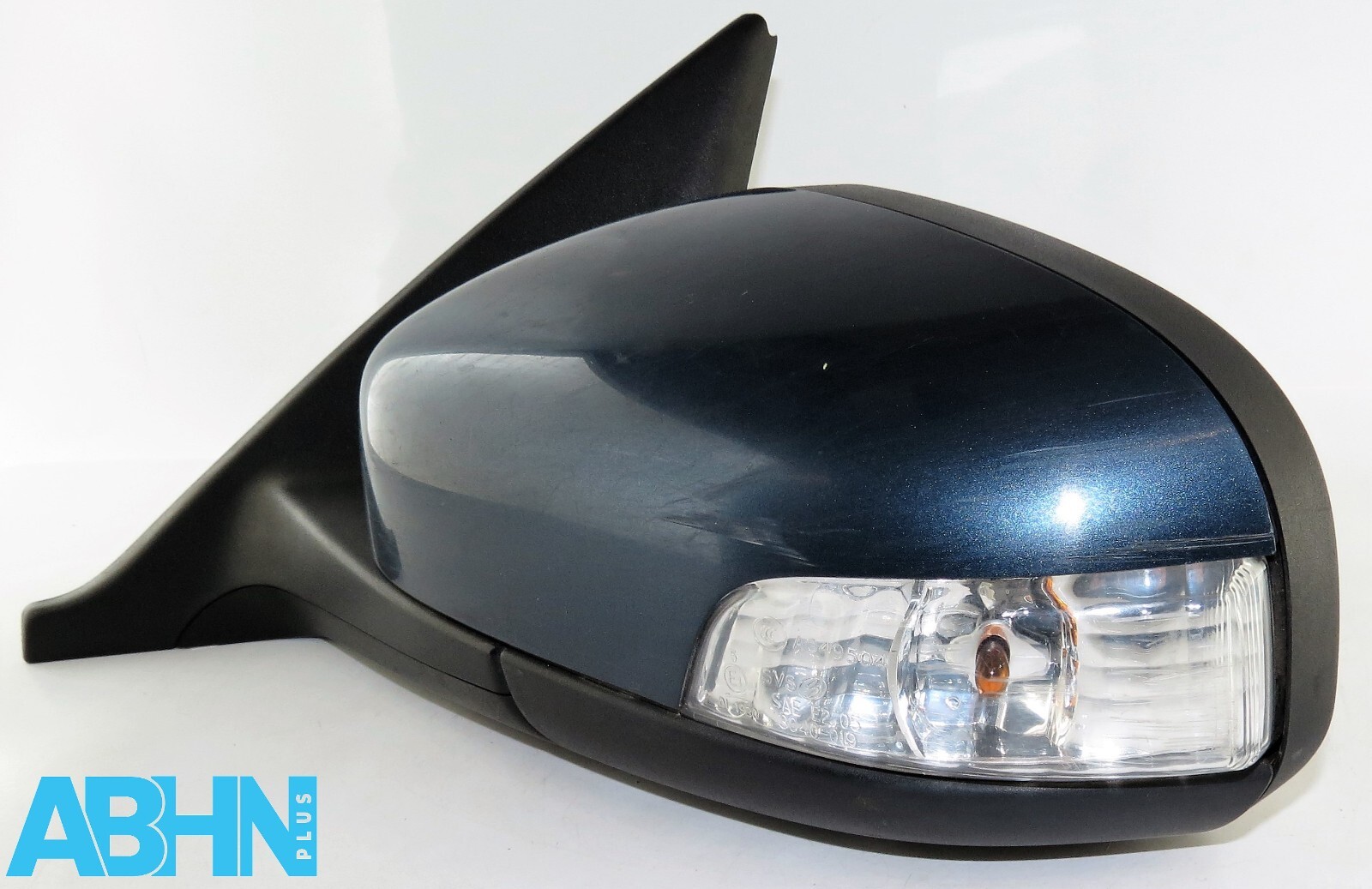 Volvo S40 V50 MK2 (07-09) Left Side Electric Heated Wing Mirror Met Blue 8-Wires - Image 6
