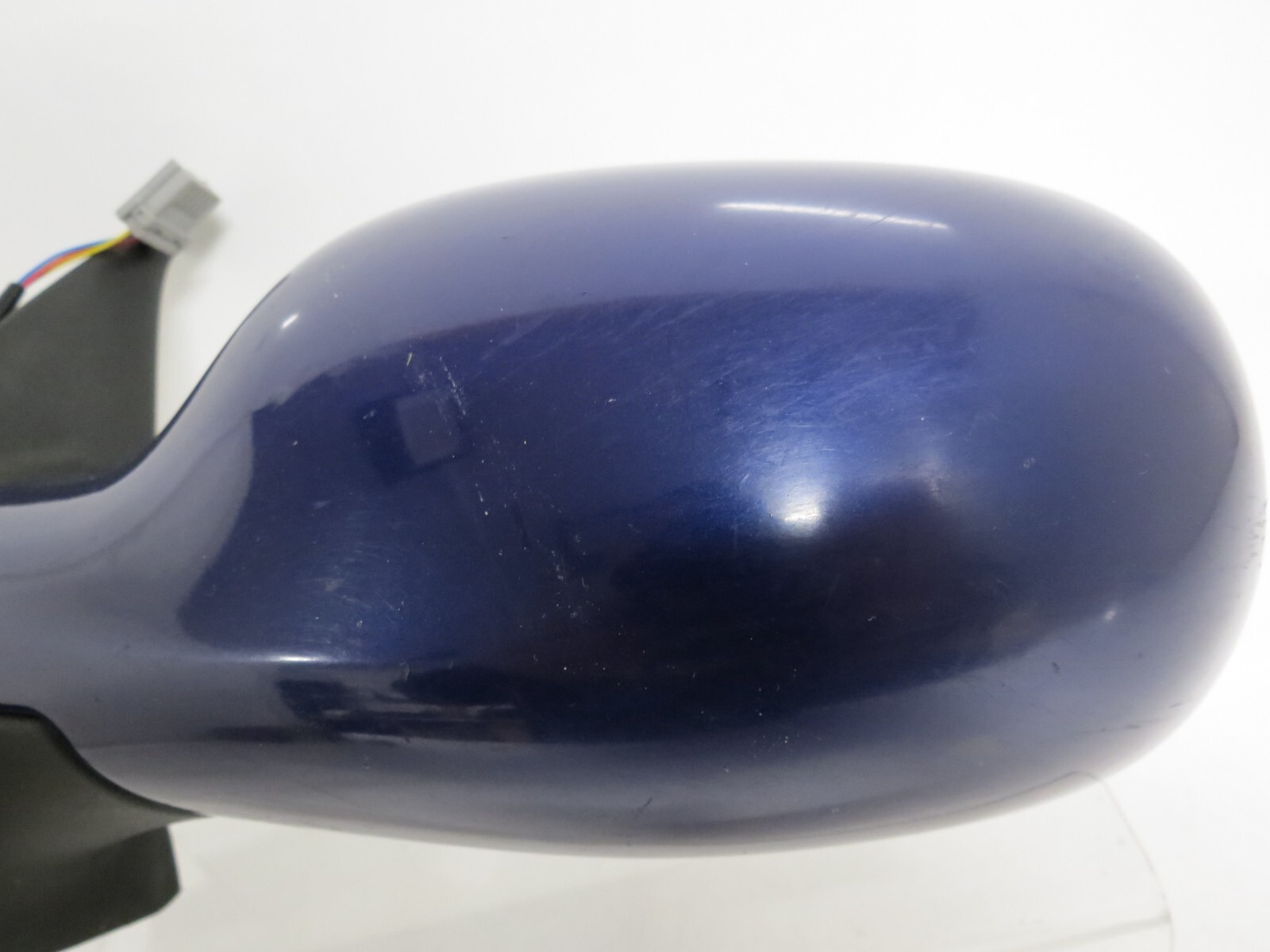 Nissan Micra K12 Mk3 (2002- 2008) Left Side Electric Door Mirror Metallic Blue - Image 5