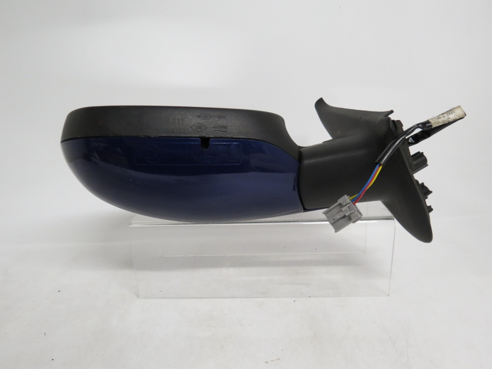 Nissan Micra K12 Mk3 (2002- 2008) Left Side Electric Door Mirror Metallic Blue - Image 8