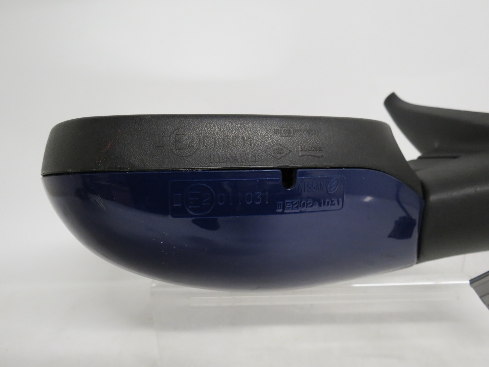 Nissan Micra K12 Mk3 (2002- 2008) Left Side Electric Door Mirror Metallic Blue - Image 9