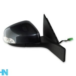 Volvo V70 Mk3 /2007-2012 Right Side Power Folding Door Mirror Dark Grey 12-Wires