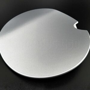 Peugeot 208 CA CC 12-19 Fill-In Fuel Flap Cover 9673905980 Gris Aluminium Silver