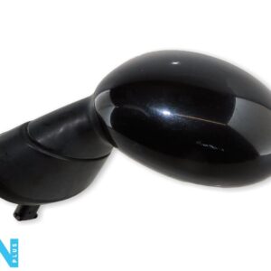 Mini One Cooper R50 R52 R53 (01-07) Electric Left Door Mirror 3-Pin Cosmos Black