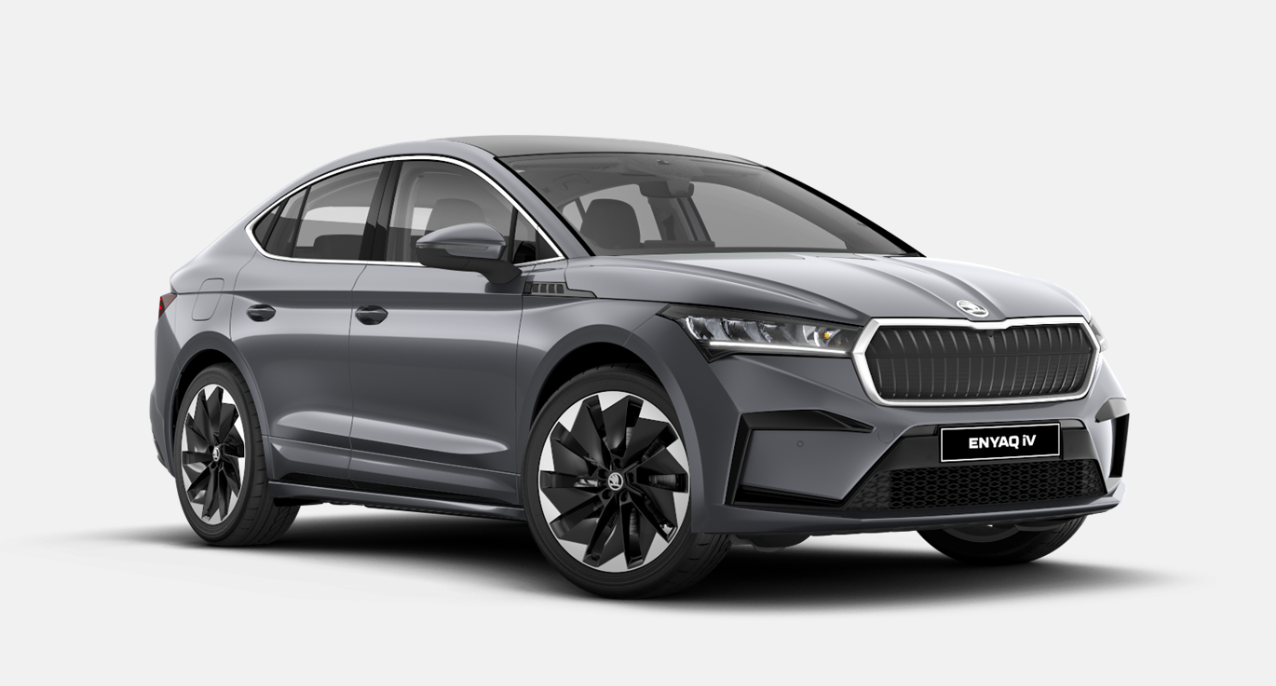 5LB857538 Skoda Enyaq Electric LHD Right Side Wing Mirror Cover Graphite Grey Me - Image 9