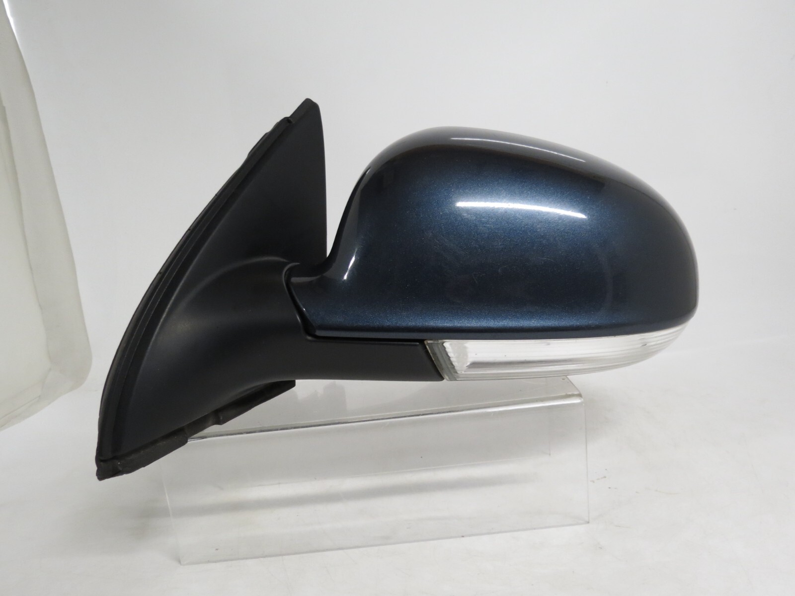 VW Jetta MK3 1K2 (05-10) Left Side Electric Heated Door Mirror Blue Graphite C5F - Image 4