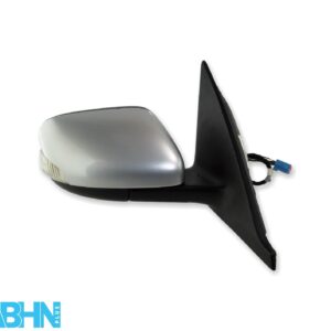 Volvo S40 V50 (04-07) Left Side Electric Heated Door Mirror Met Silver 8-Wires