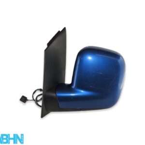 VW Caddy Mk3 2K RHD 04-15 Left Side Electric Heated Door Mirror Blue 2K2857501BC