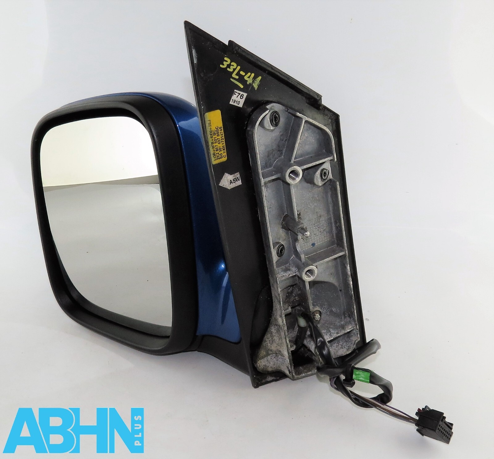 VW Caddy Mk3 2K RHD 04-15 Left Side Electric Heated Door Mirror Blue 2K2857501BC - Image 2