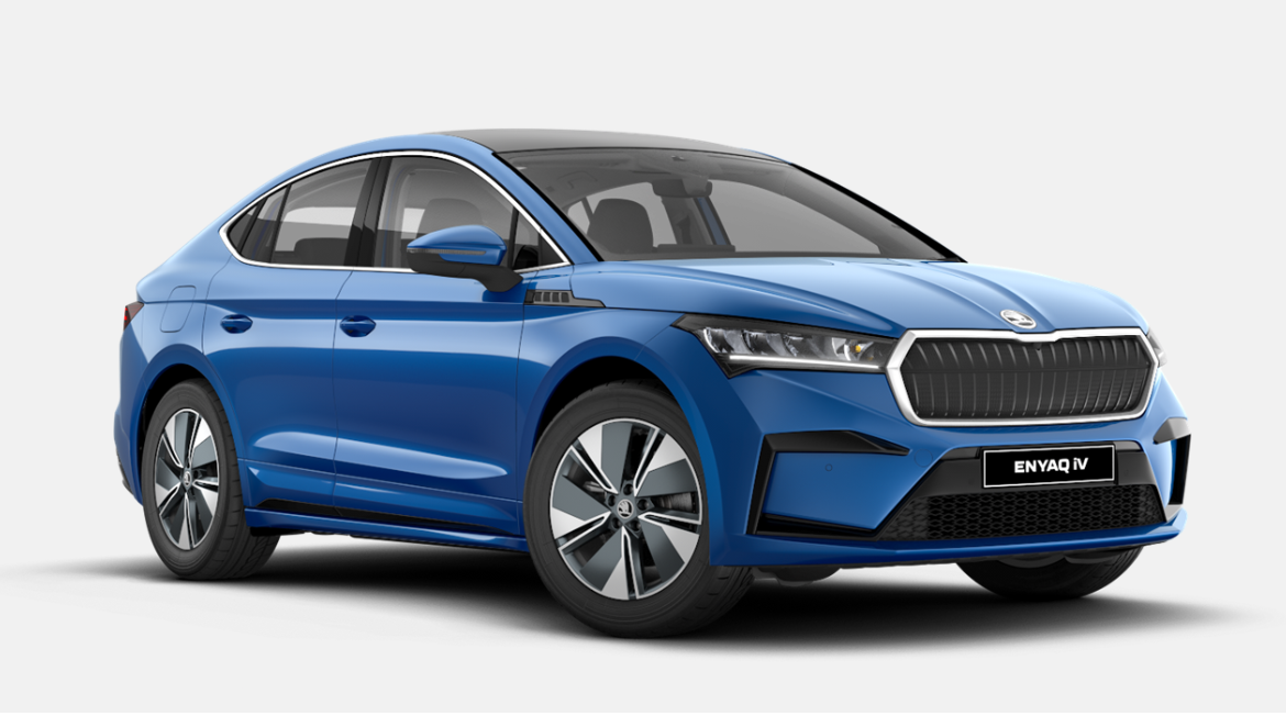 5LB857538A Skoda Enyaq LHD Right Side Wing Mirror Cover Dark Blue Metallic X5H - Image 8