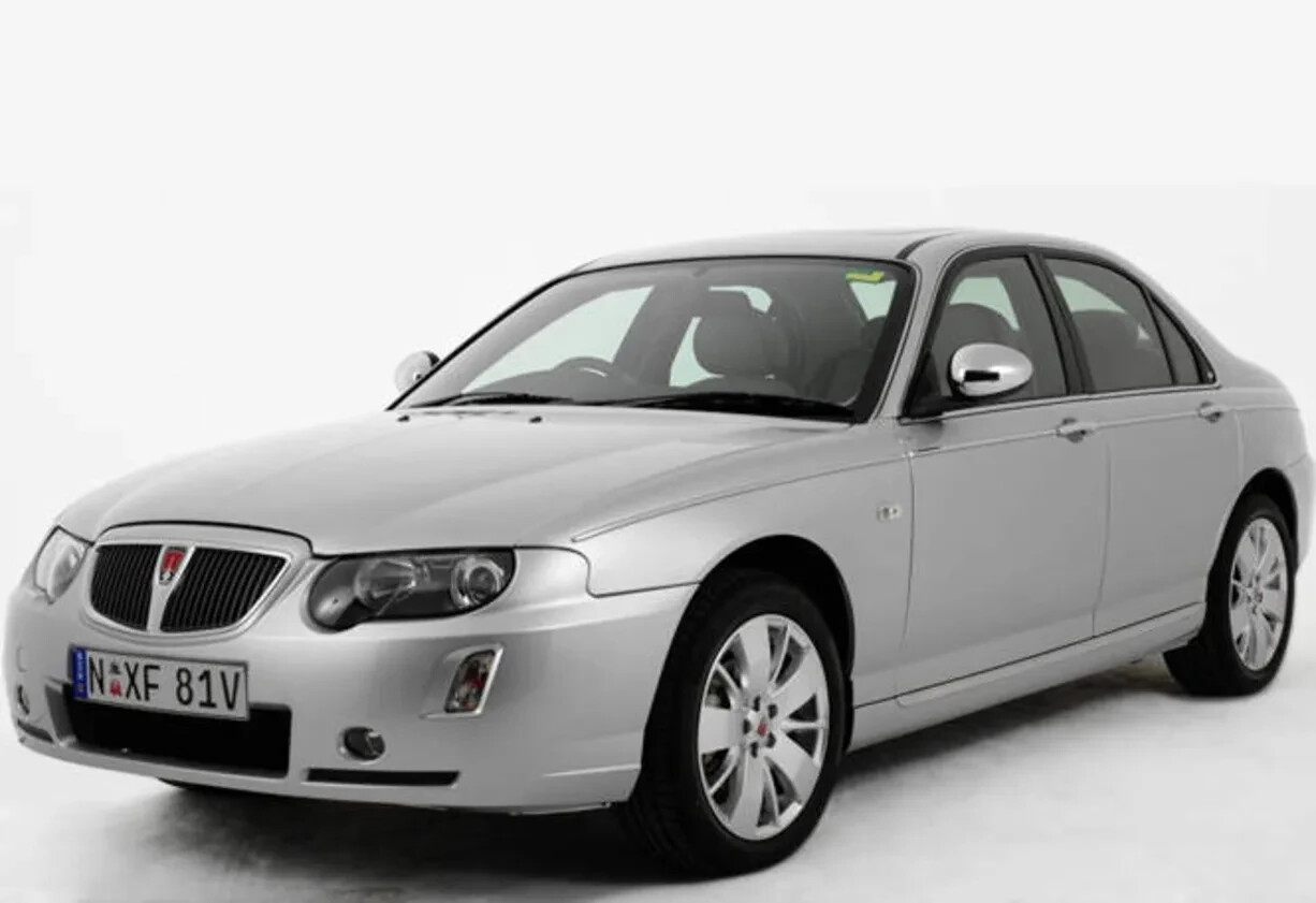 Rover 75 (03-06) MG-ZT /2003-2006 Right Side Manual Folding Wing Mirror Met Blue - Image 3