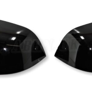 Fits Tesla Model 3 Electric /18-23 Pair of Door Wing Mirror Covers Gloss Black
