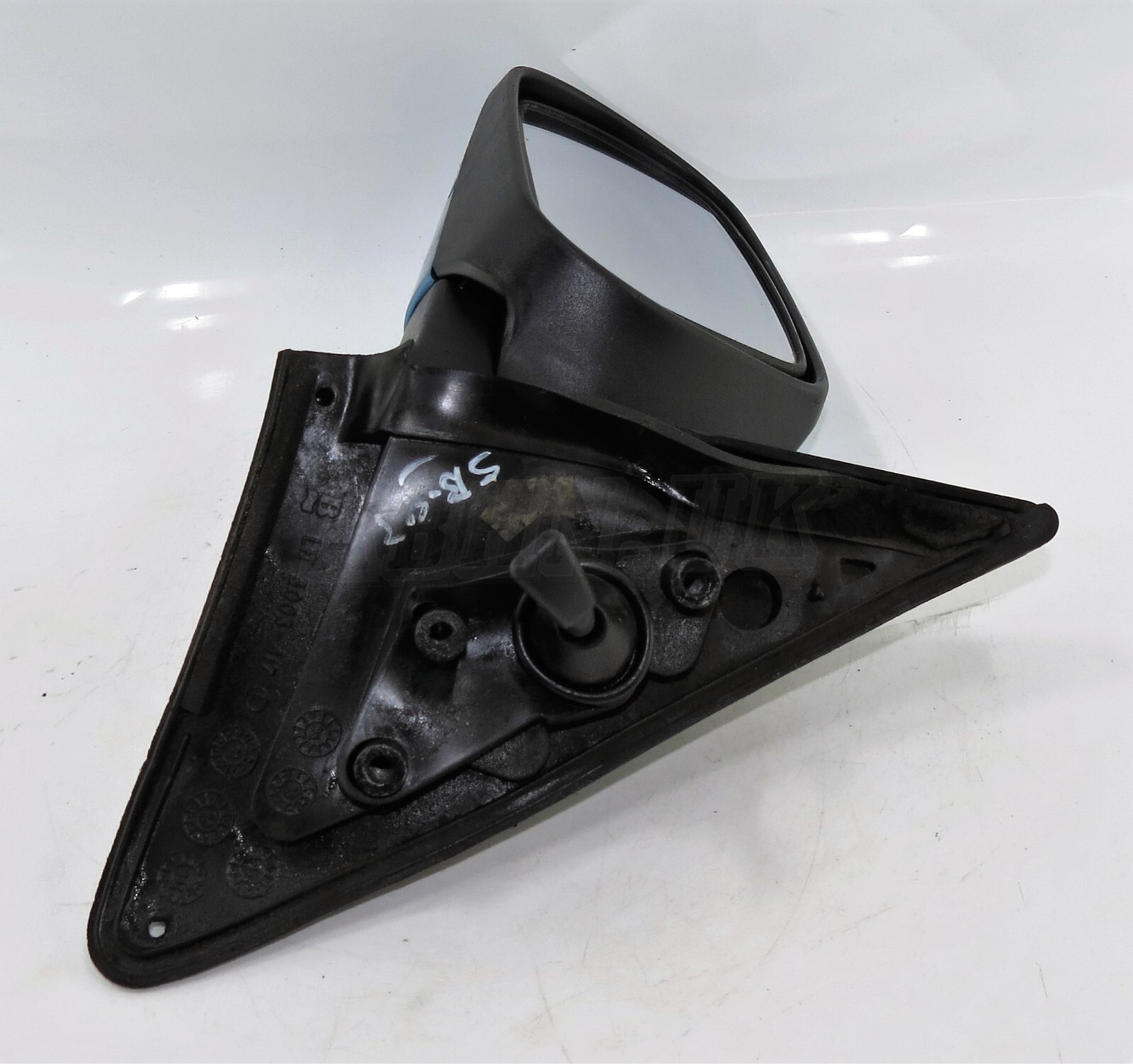 Nissan Primera P10 (1990 - 1996) Left Side Manual Wing Mirror Metallic Blue - Image 7