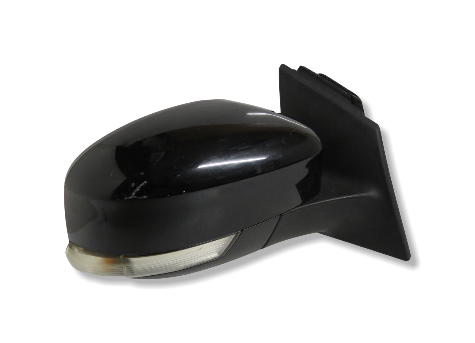 Ford Focus MK3 (11-18) Power Folding Right Wing Mirror + Puddle 8-Pin Met Black