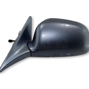 Proton Wira C9 (93-00) Left Side Manual Wing / Door Mirror Silver-Blue Delloyd