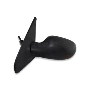 Renault Clio-II MK2 (01- 06) Left Side Manual Adjustable Door Mirror Matte Black