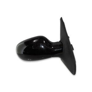 Renault Clio MK2 Facelift 01-06 Right Side Electric Heated Door Mirror Met Black