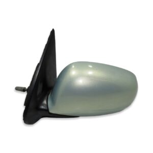 Nissan Micra K11 (92-02) Left Side Manual Door Mirror 96302-1F621 Silver-Green