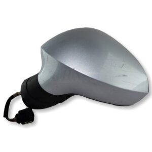 Seat Leon 1P /08-13 Left Side Power Folding Heated Door Mirror 7 Wires Luna Grey