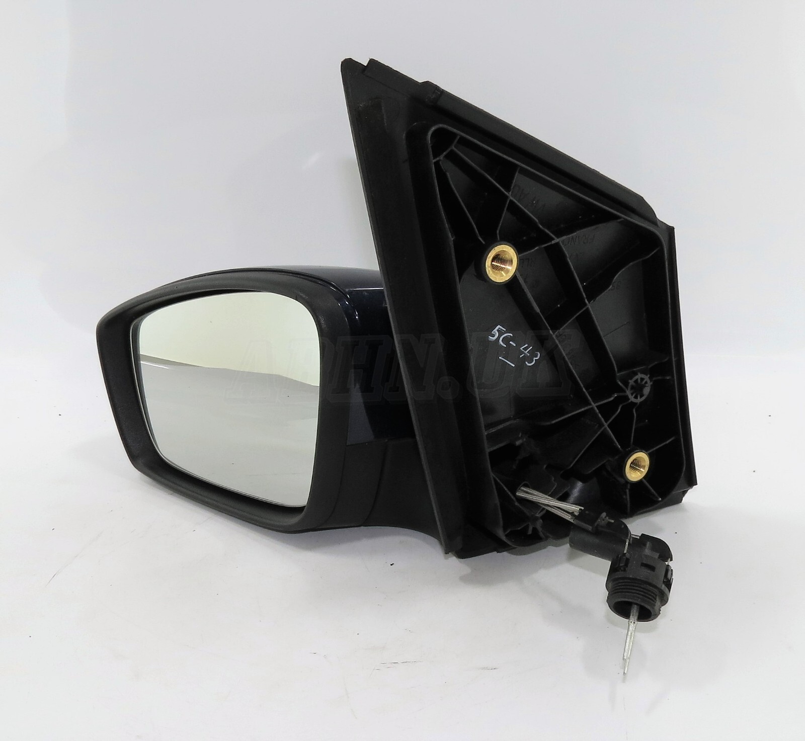 Genuine VW UP (2011-2024) Left Side Manual Wing Mirror Dark Blue 1S2857501AQ - Image 2