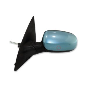 Vauxhall (Opel) Corsa C MK2 (00- 06) Left Side Manual Door Mirror Met Mint Green
