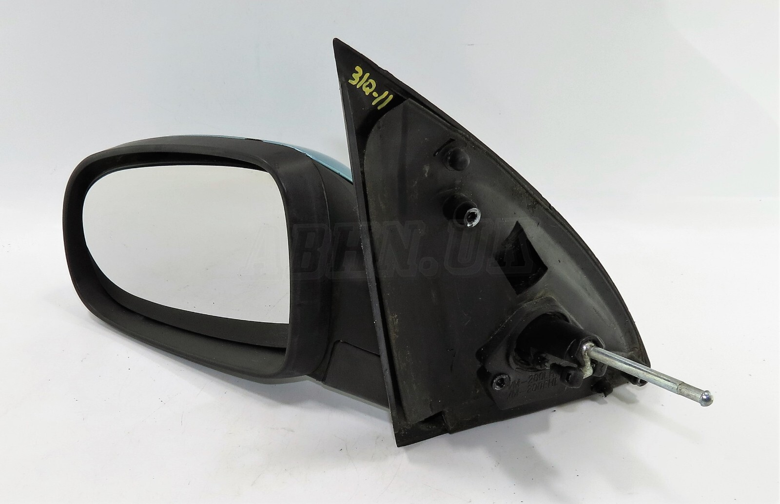 Vauxhall (Opel) Corsa C MK2 (00- 06) Left Side Manual Door Mirror Met Mint Green - Image 2