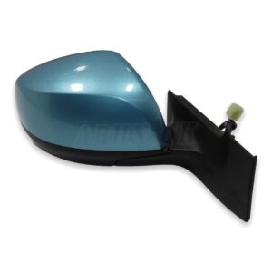 Vauxhall Agila-B Suzuki Wagon (08-14) Right Side Heated Door Mirror Teal Green
