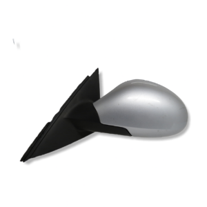 Seat Ibiza Mk4 Type 6L (02 - 08) Left Side Electric Wing Mirror Metallic Silver