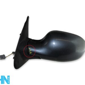 Nissan Micra K12 Mk3 (2002-2008) Left Side Electric Door Mirror Met Techno Grey
