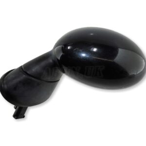 Mini One Cooper R50 R53 (01-06) R52 Left Side Heated Door Mirror Met Black 5-Pin