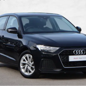 Audi A1 MK2 GBA 2018-2023 Genuine Rear Left Side Bare Door Panel Met Black