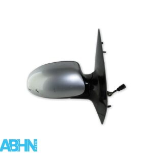 Ford Focus I MK1 (1998-2005) Right Side Electric Heated Door Mirror Met Silver