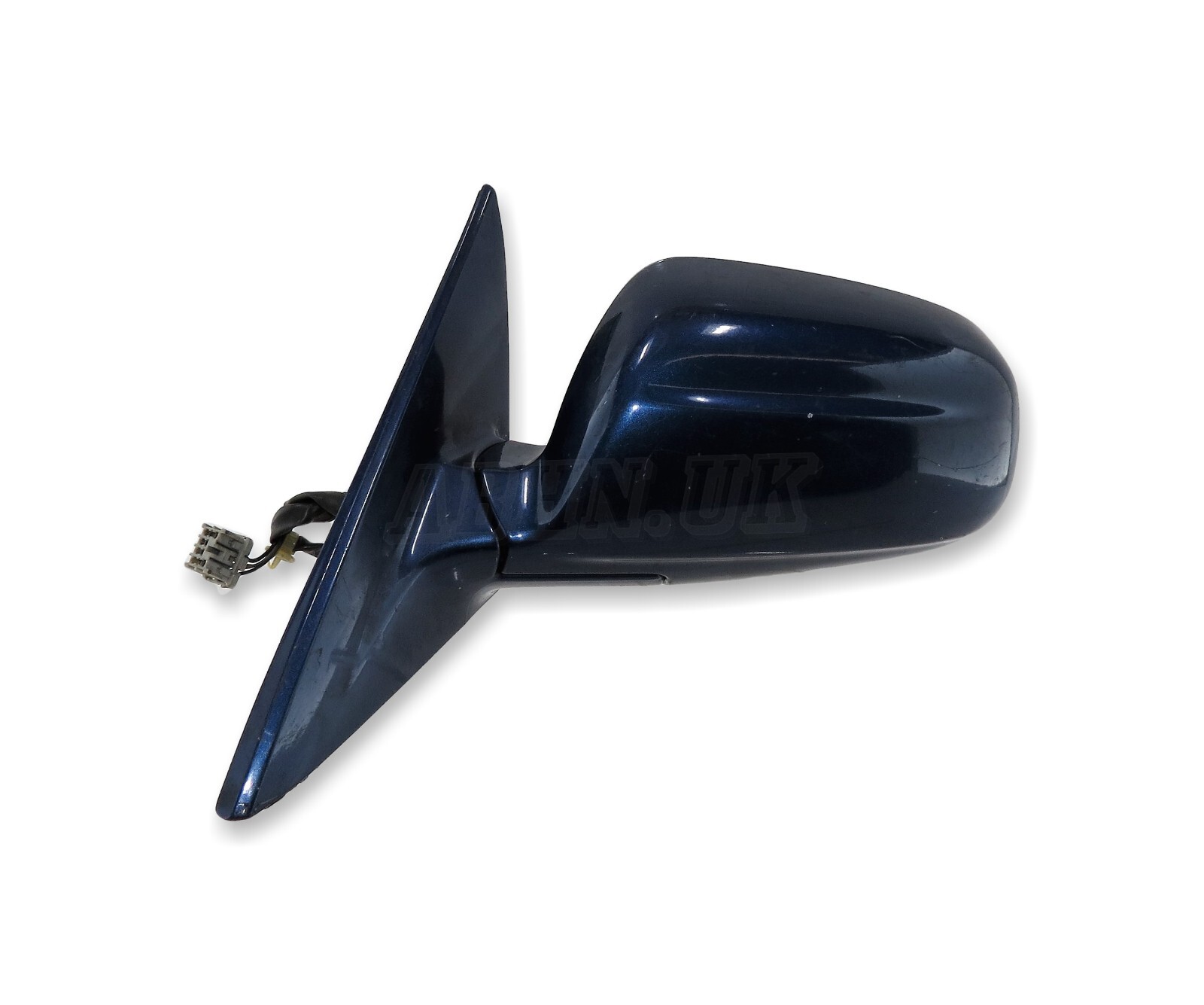 Honda Accord MK6 (98-03) Left Side Electric Heated Door Mirror 5-Wires Met Blue