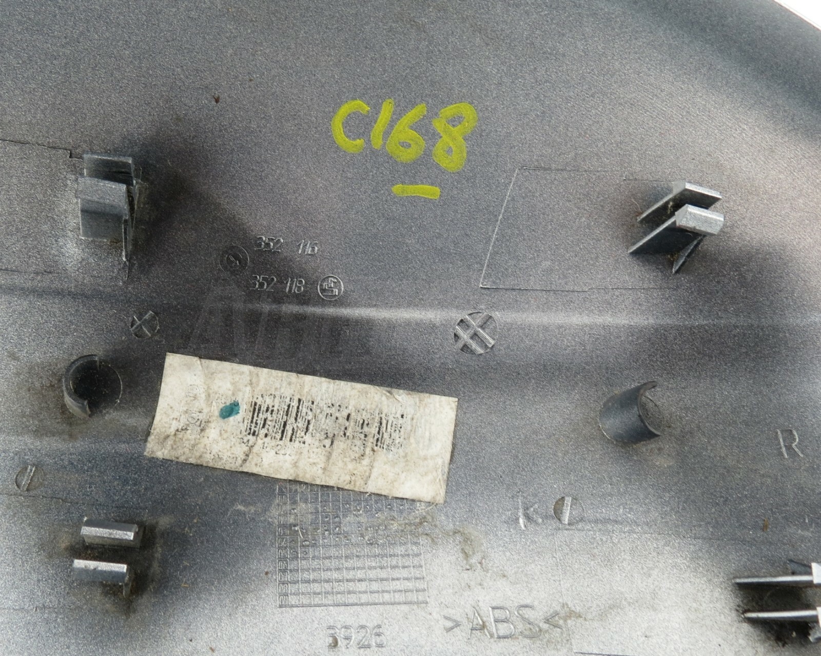 Vauxhall Vectra C & Signum (02-09) Right Side Door Mirror Cover Star Silver 157 - Image 5